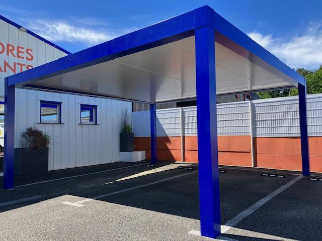 Installation de carport aluminium par Daulouedalu